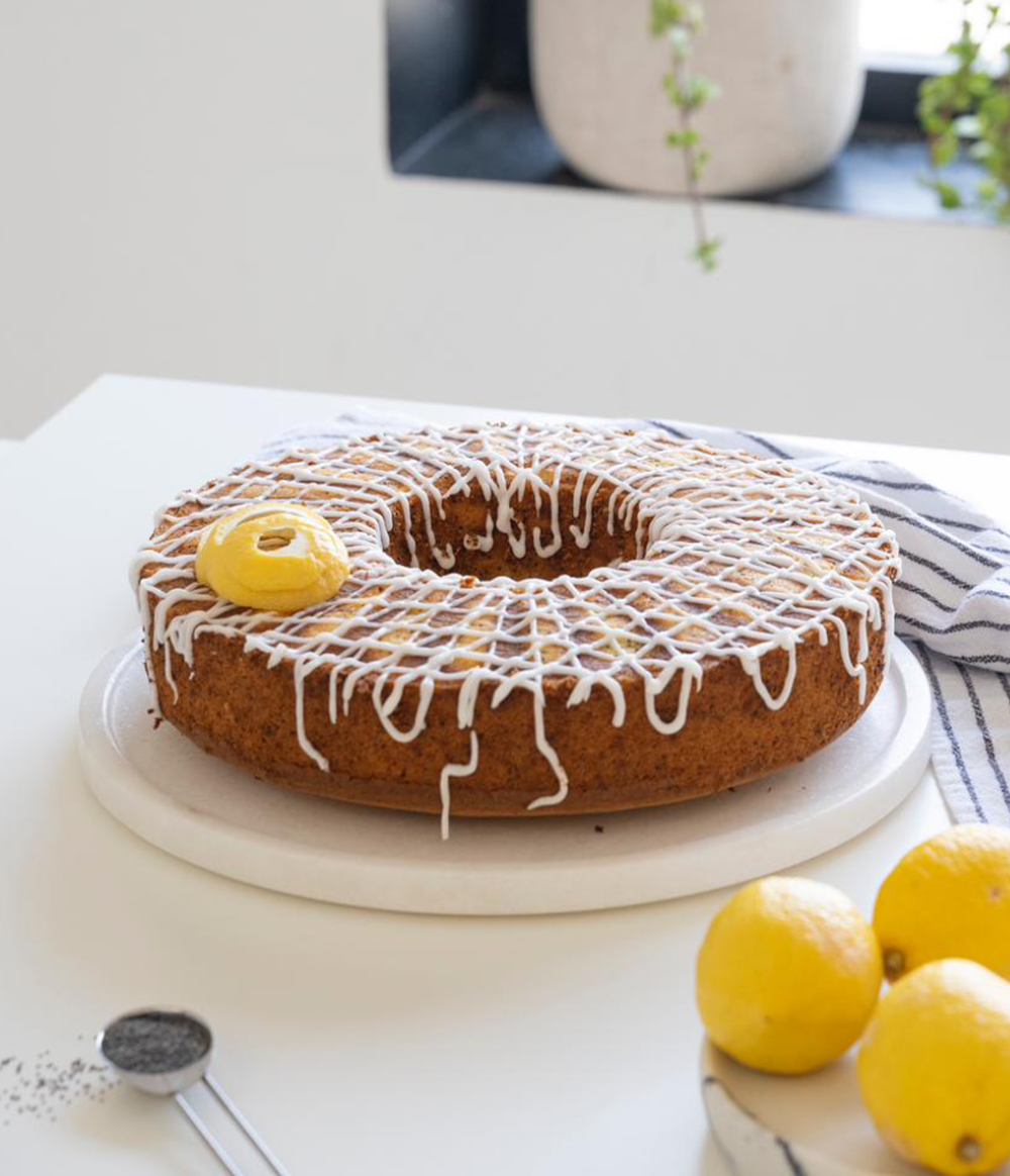 Buy Lemon Cake with Poppy Seeds & Lemon Glaze from Poppylicious Bakery available online at VEND. Explore more desserts now