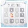 Buy First Year Photo White Frame from PEARHEAD available online at VEND. Explore more Baby Birthday Gifts now.