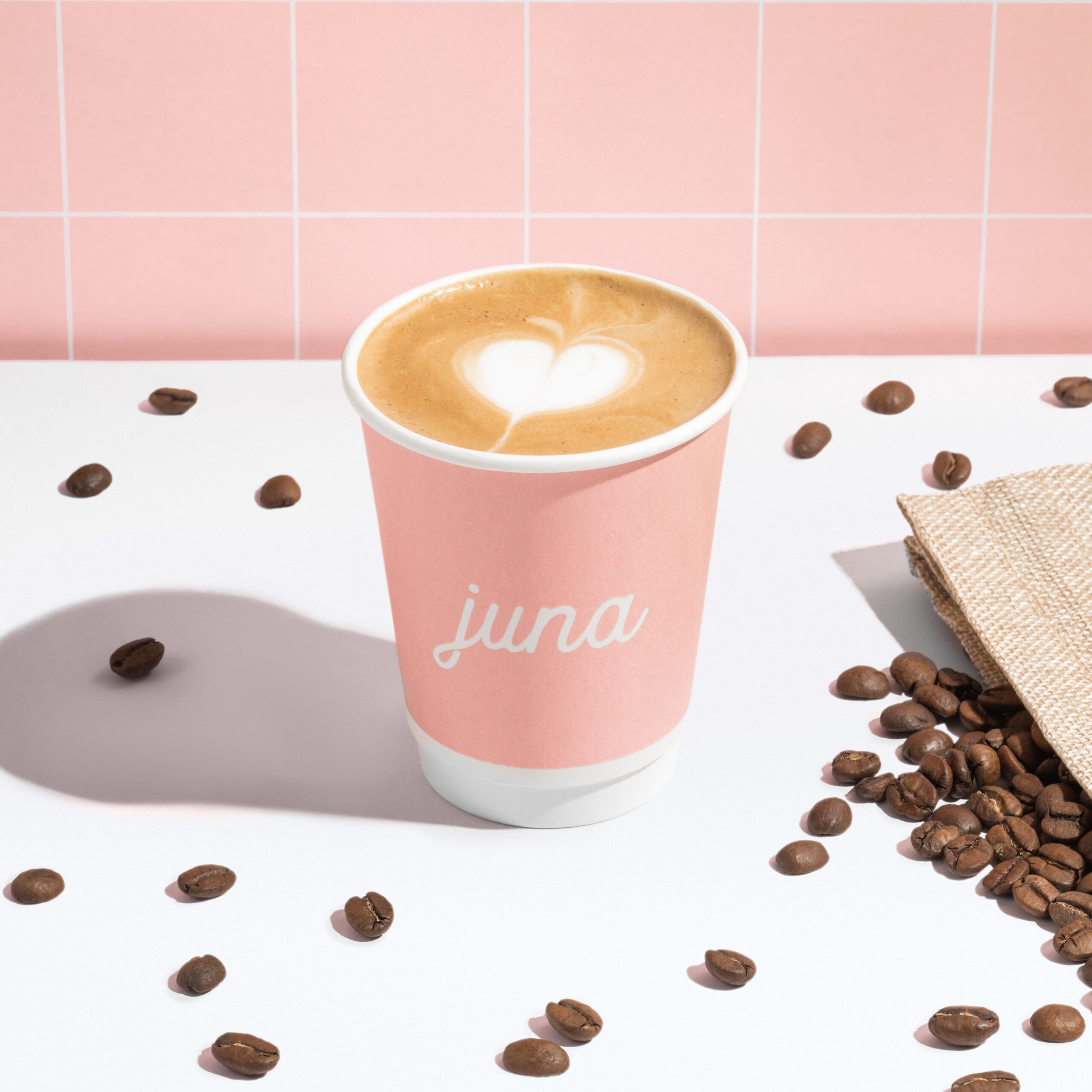 Café Latte From Juna Bakery