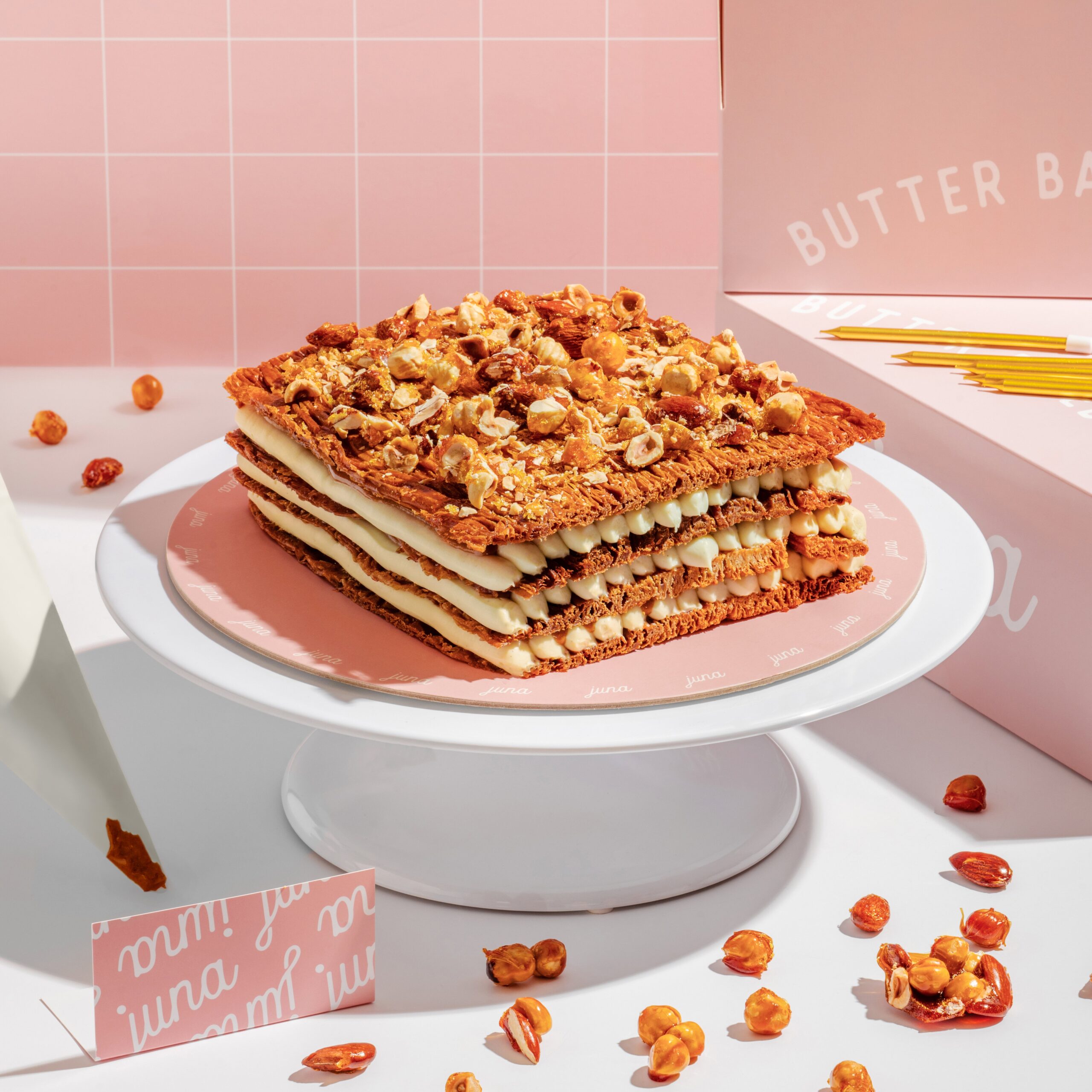 Juna Bakery's Millefeuille Layers