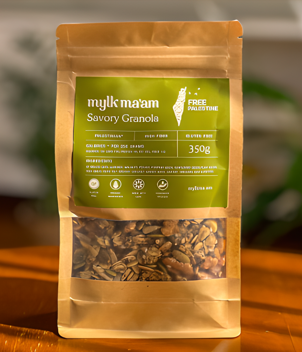 Buy Savory Granola from Mylk Ma`am available online at VEND. Explore more Healthy Food & Beverages now.