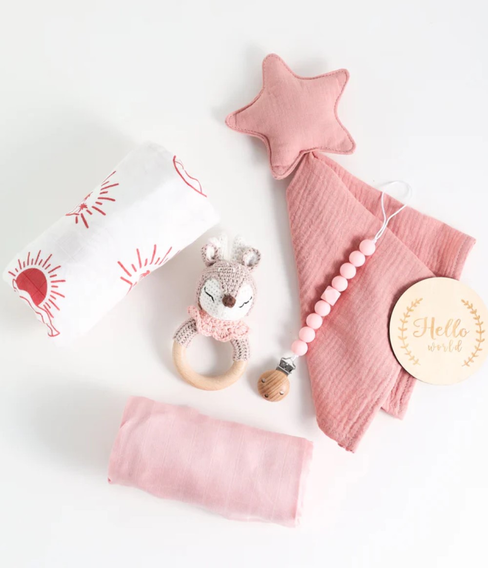 Buy Deer Set For Baby from Peek A Baby available online at VEND. Explore more Baby collection now.