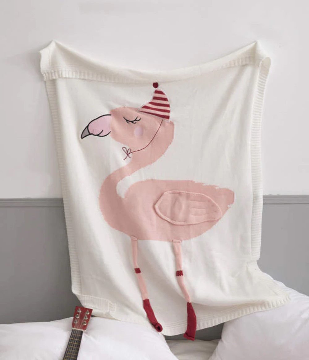 Buy Flamingo Throw For Baby from Peek A Baby available online at VEND. Explore more Baby collection now.